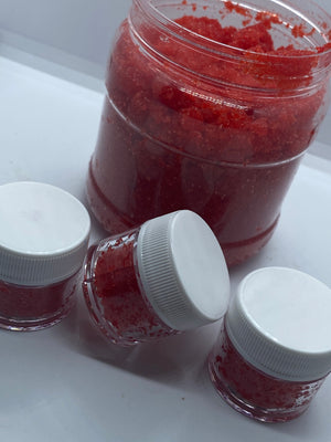 LIGHTENING BODY SCRUB & LIP SCRUB